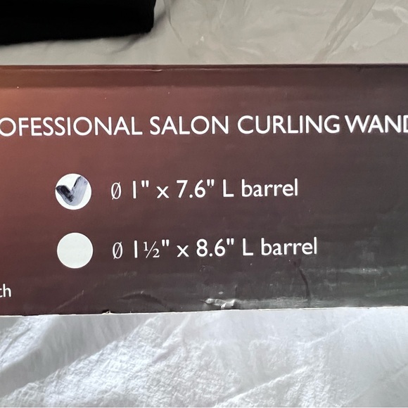 IONX HEAT professional curling wand 1”x 7.6” - Picture 3 of 3